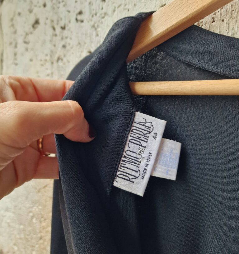 Abito lungo nero Ritmo by La Perla - immagine 9