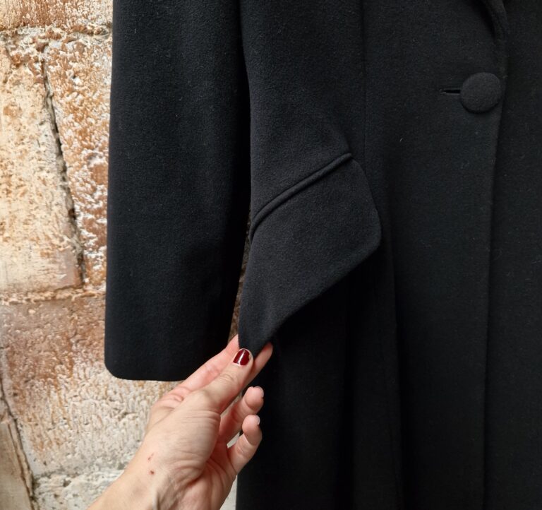 Perfect black coat by Moschino - immagine 8