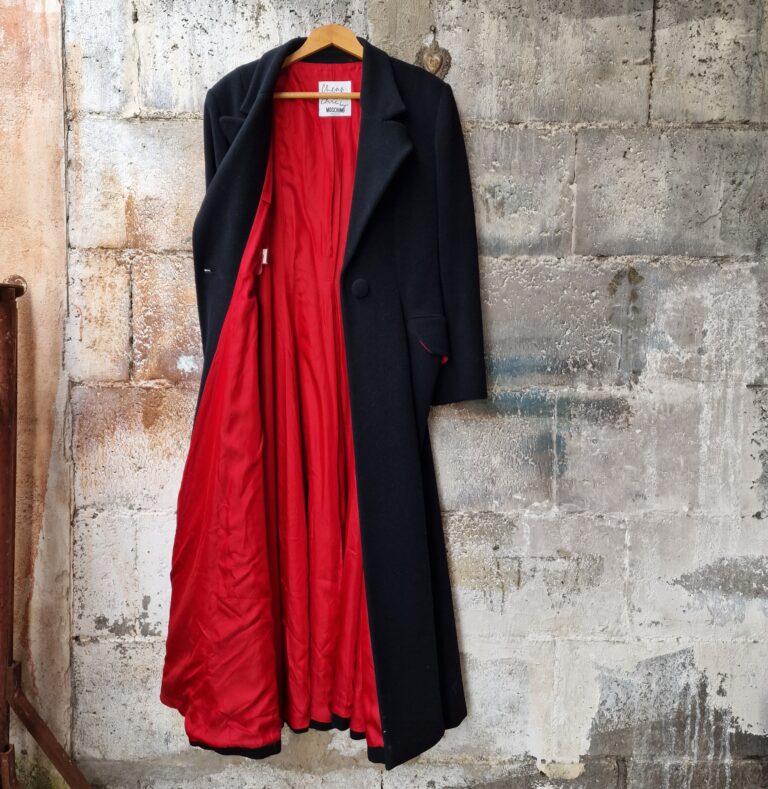 Perfect black coat by Moschino - immagine 13