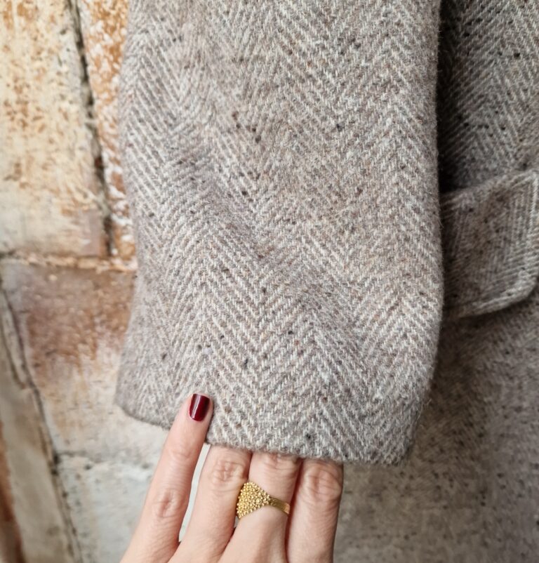 Cappotto vintage ma nuovo in Pura lana spigata - immagine 10
