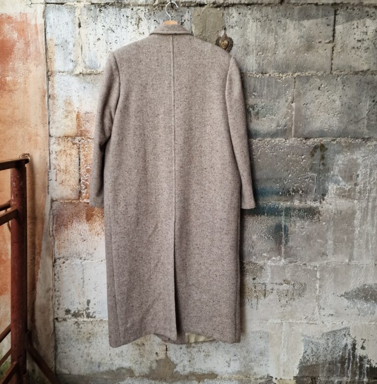 Cappotto vintage ma nuovo in Pura lana spigata - immagine 9