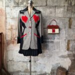 Moschino vintage rare Heart jacket