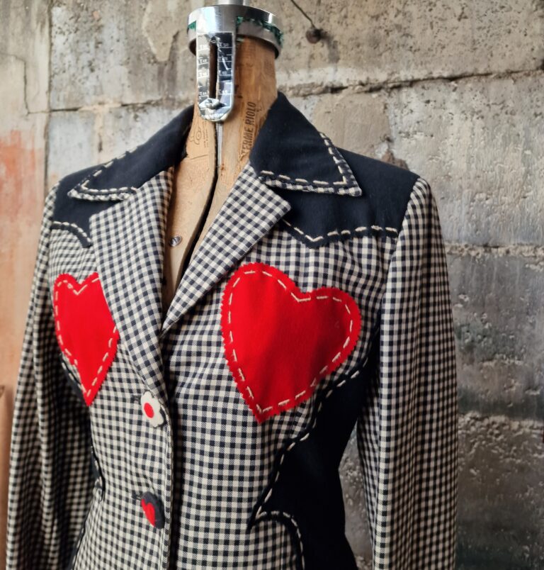 Moschino vintage rare Heart jacket - immagine 4