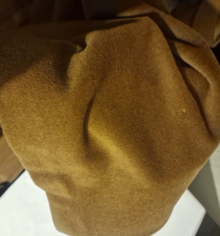 Caramel vintage super long Coat Pura Lana - immagine 14