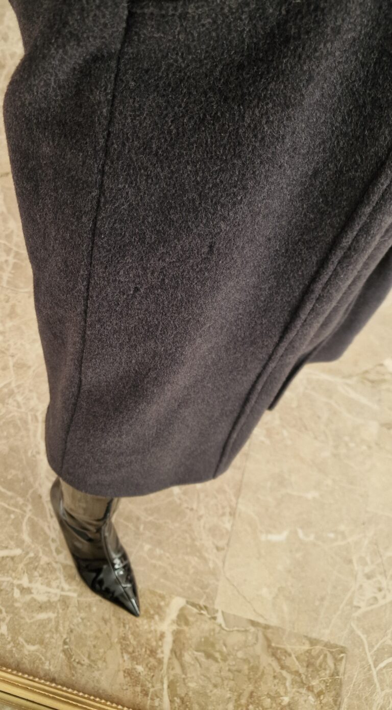 Cappotto vintage grigio in Lana & Cashmere - immagine 22