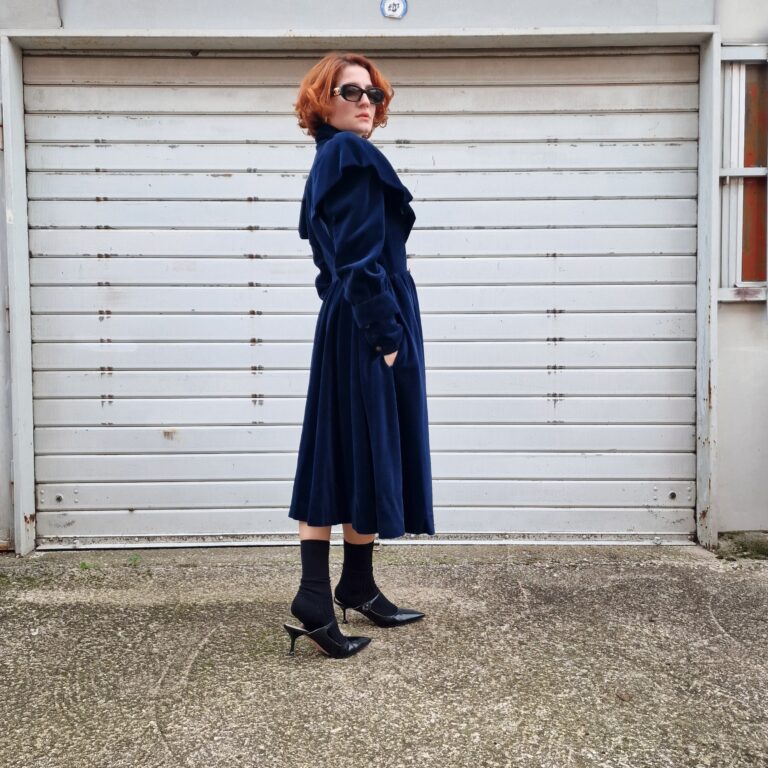 Roccobarocco vintage coat velluto - immagine 6