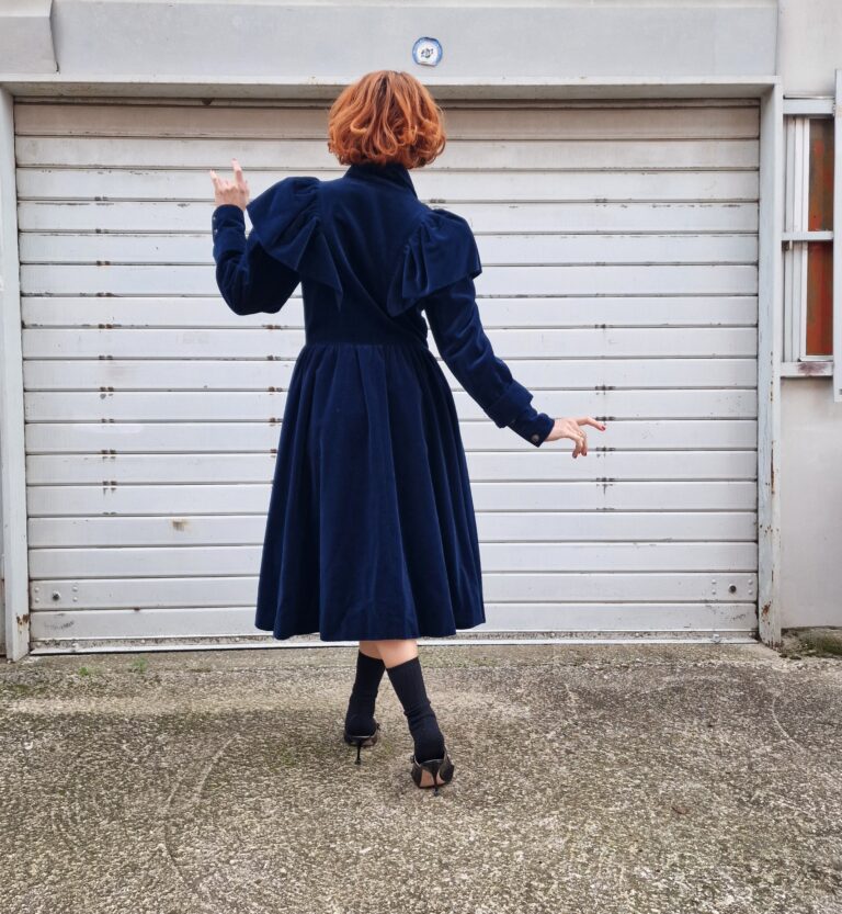 Roccobarocco vintage coat velluto - immagine 5
