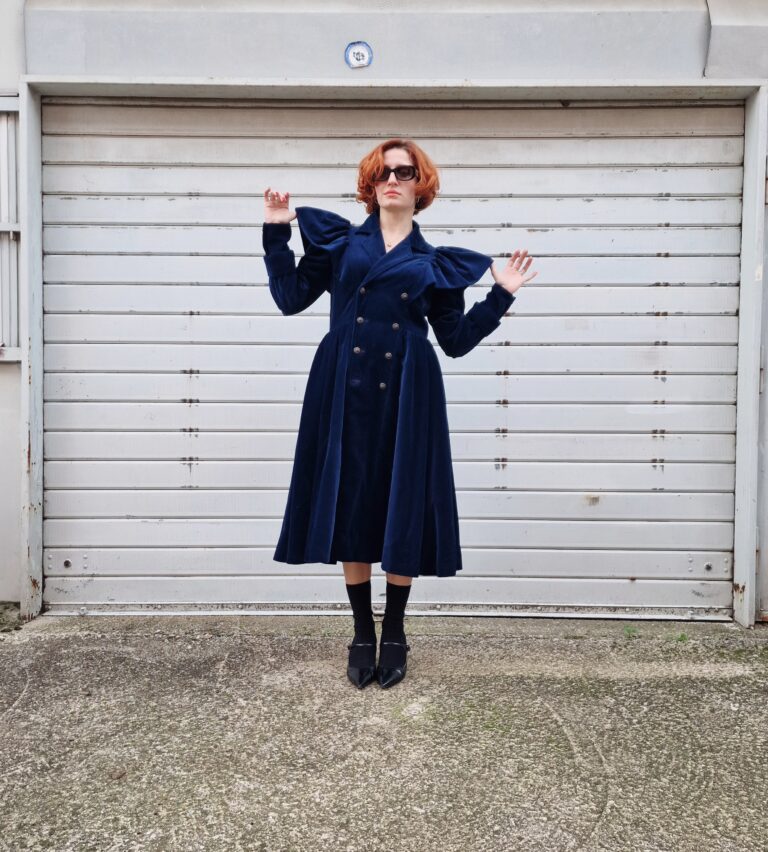Roccobarocco vintage coat velluto - immagine 3