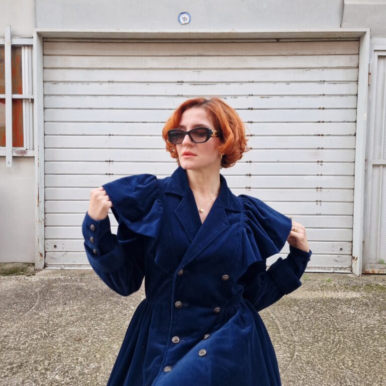 Roccobarocco vintage coat velluto - immagine 4