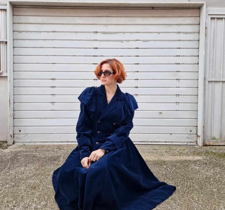Roccobarocco vintage coat velluto - immagine 2