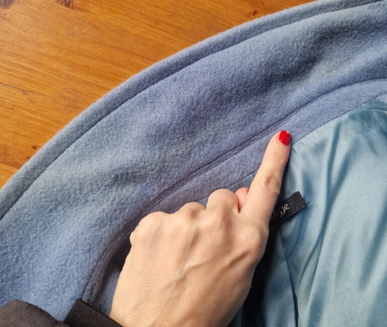 Cappotto lungo carta da zucchero imperfetto - immagine 11