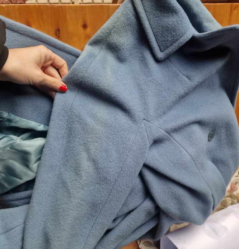 Cappotto lungo carta da zucchero imperfetto - immagine 13