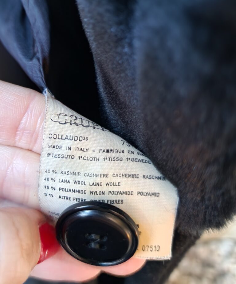 Cappotto vintage by DIOR anni 90 - immagine 13