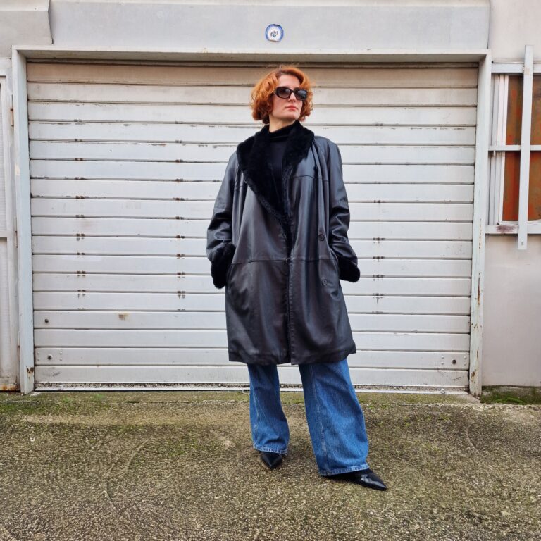 Cappotto pelle ed ecopelliccia by Marina Rinaldi - immagine 8