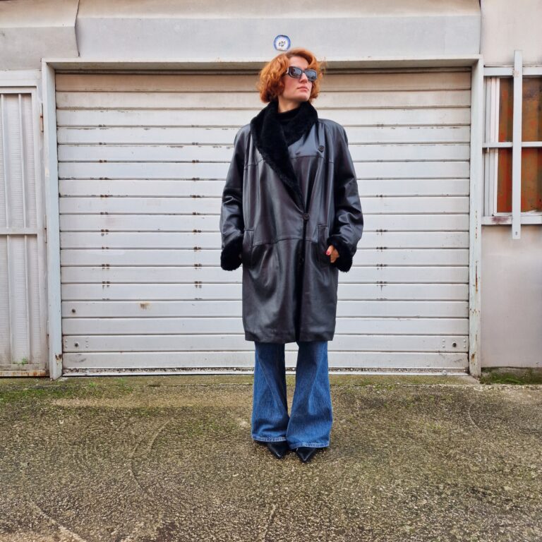 Cappotto pelle ed ecopelliccia by Marina Rinaldi - immagine 11