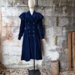 Roccobarocco vintage coat velluto