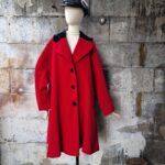 Moschino vintage Red coat Lana & Cashmere