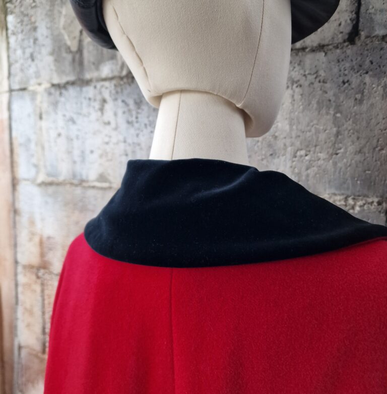 Moschino vintage Red coat Lana & Cashmere - immagine 11