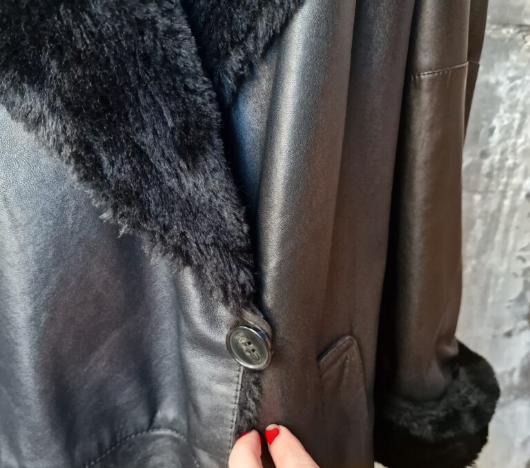 Cappotto pelle ed ecopelliccia by Marina Rinaldi - immagine 15