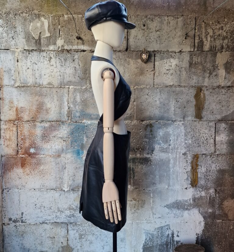Abito vintage vera pelle - immagine 6