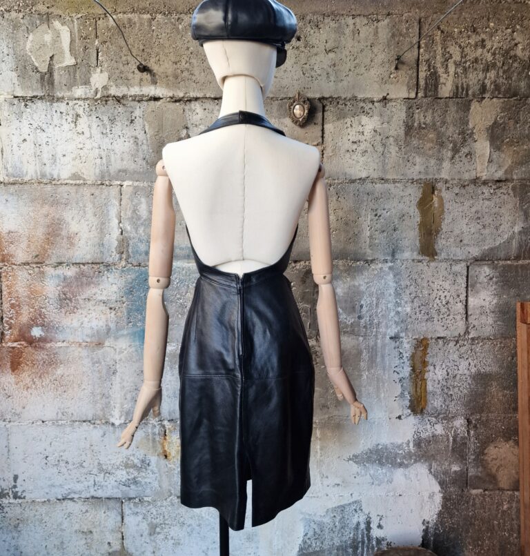Abito vintage vera pelle - immagine 5