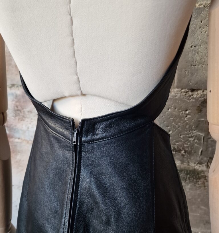 Abito vintage vera pelle - immagine 3