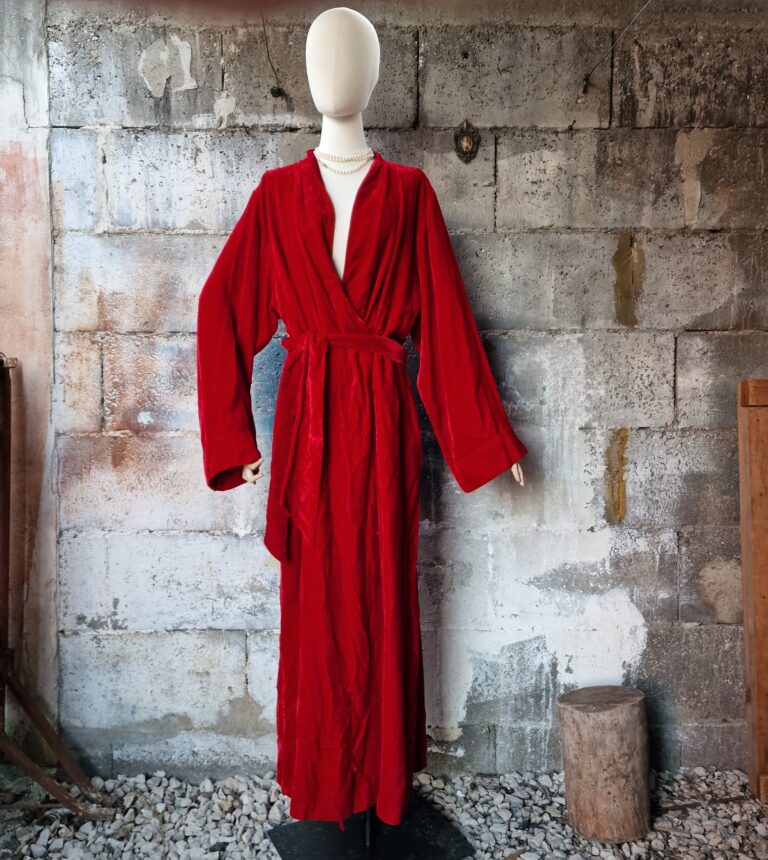 La Perla vestaglia in velluto rosso - immagine 9