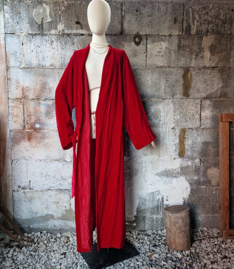 La Perla vestaglia in velluto rosso - immagine 11