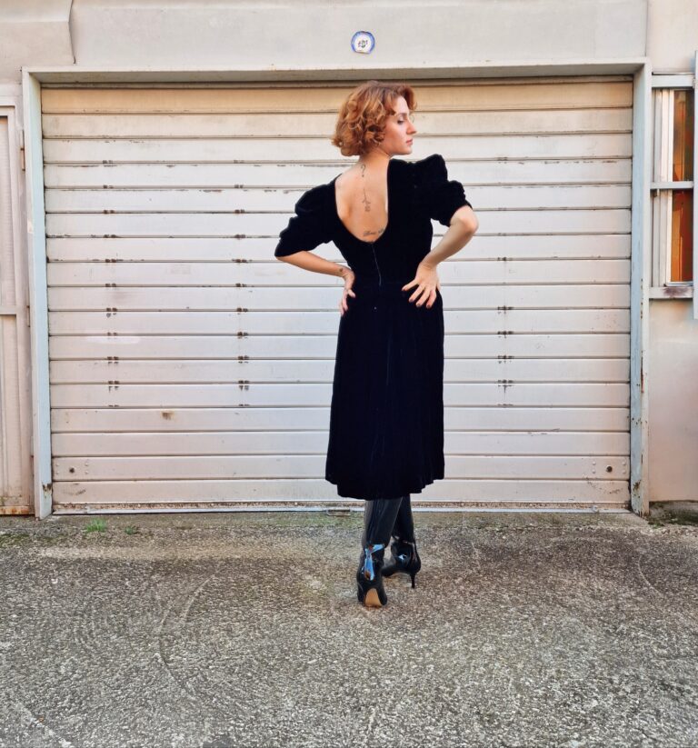 Abito vintage d'archivio by Lancetti Alta Moda - immagine 11