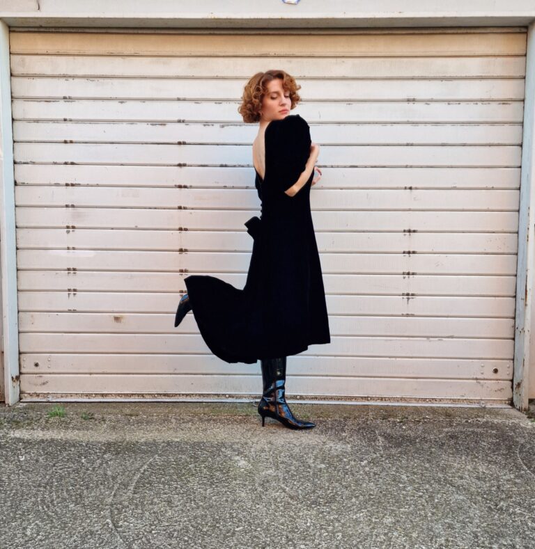 Abito vintage d'archivio by Lancetti Alta Moda - immagine 9