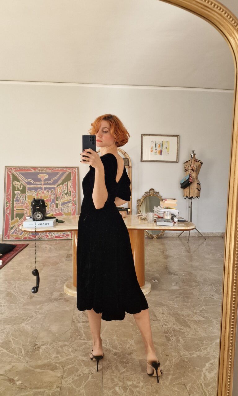 Abito vintage d'archivio by Lancetti Alta Moda - immagine 4