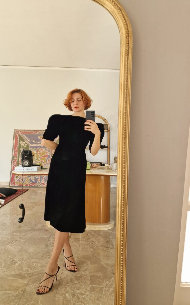 Abito vintage d'archivio by Lancetti Alta Moda - immagine 5