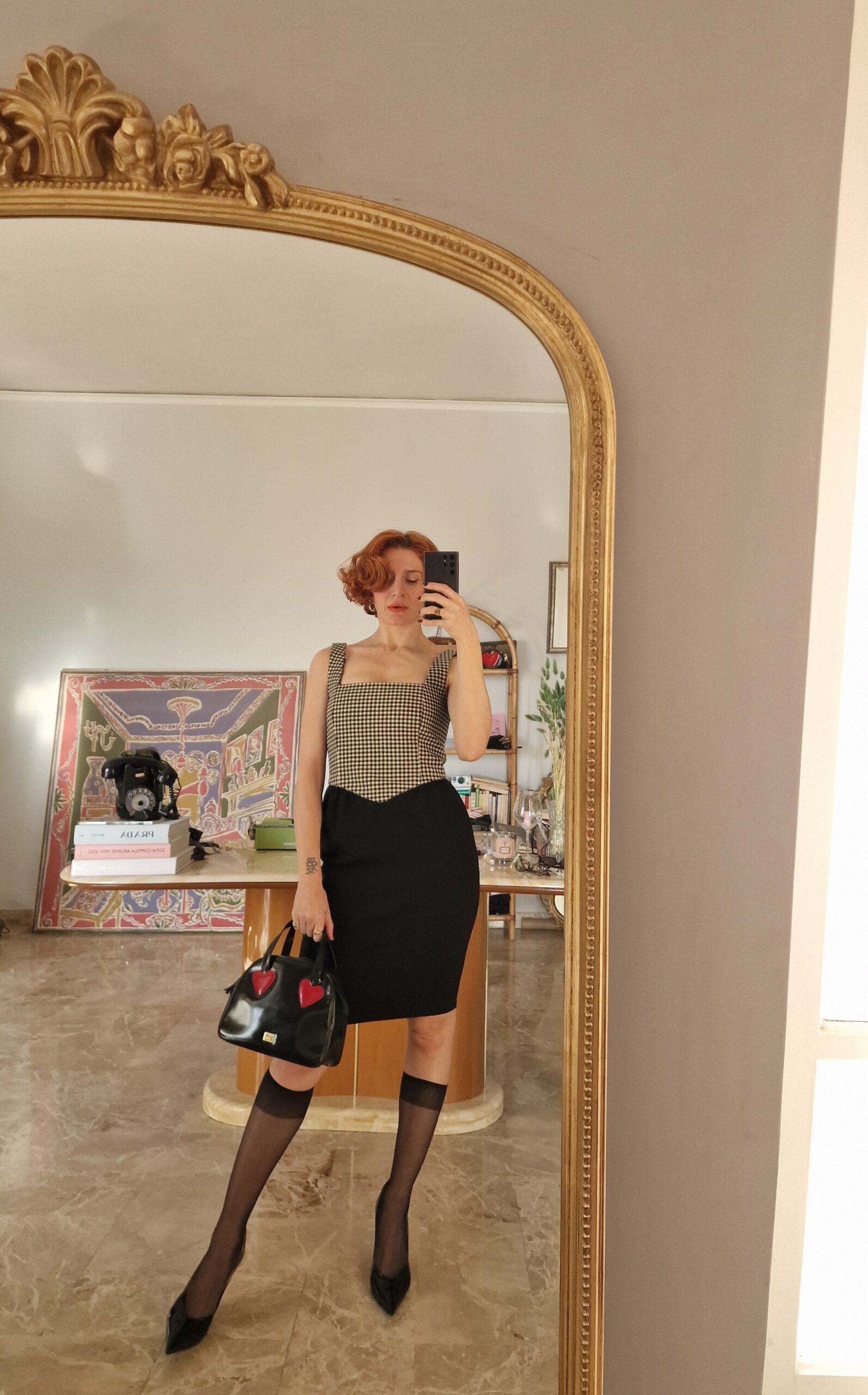 Abito con corsetto vintage by Moschino Couture