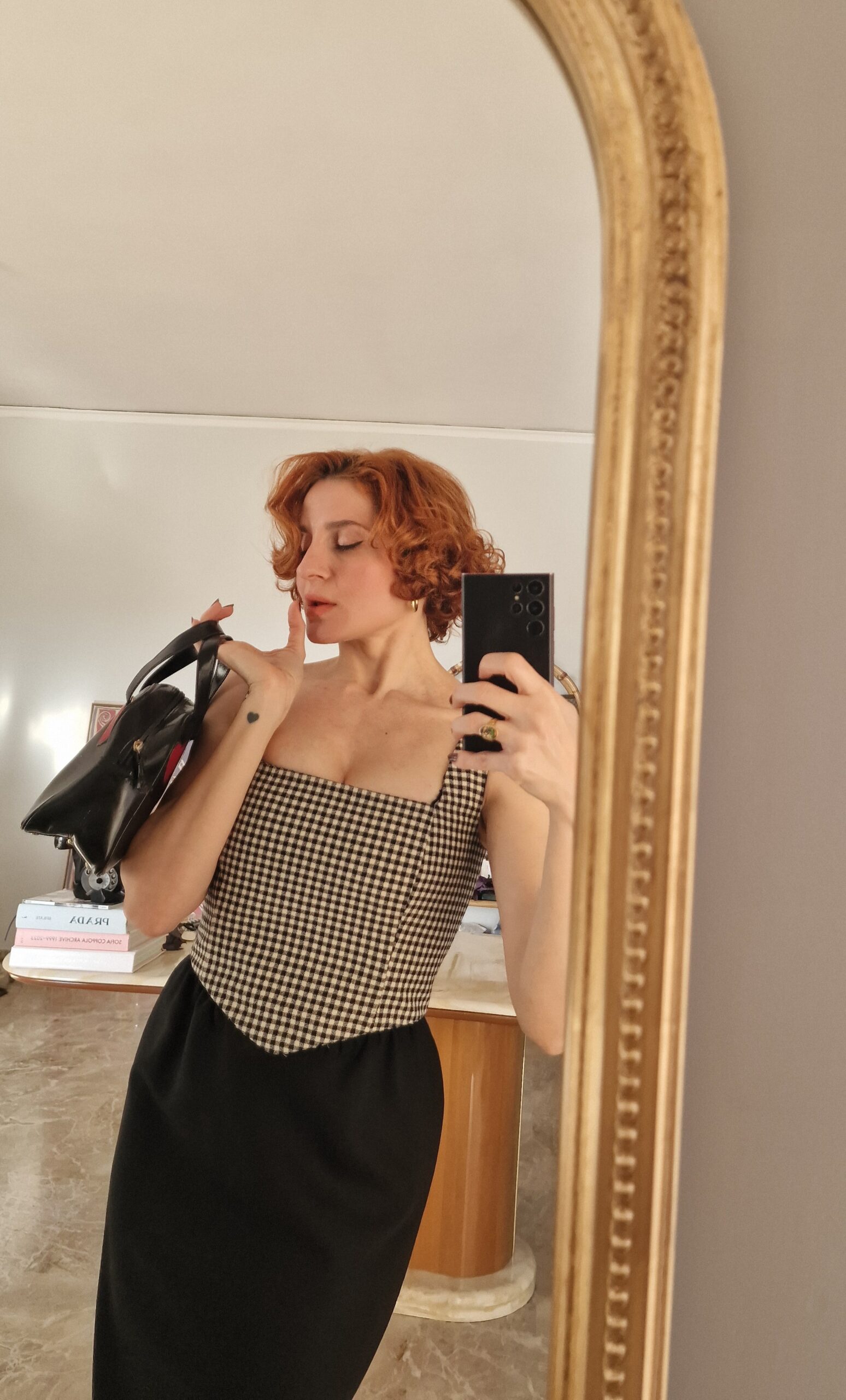 Abito con corsetto vintage by Moschino Couture - immagine 5