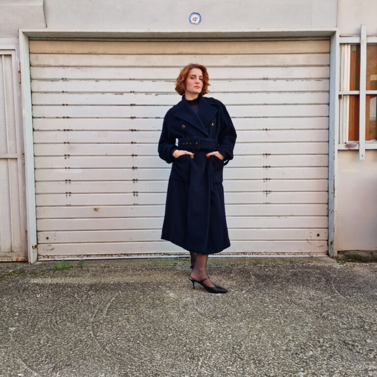Byblos vintage coat wool& cashmere - immagine 3