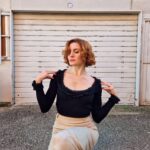 Maglia vintage con pizzo by Anna Molinari