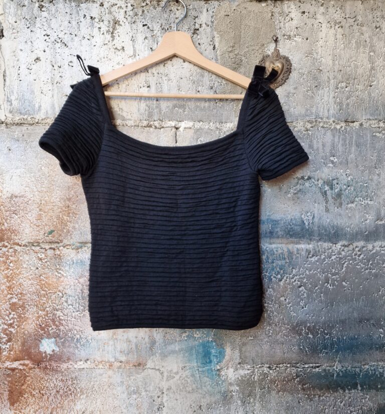 Maglia vintage plissettata by Valentino - immagine 2