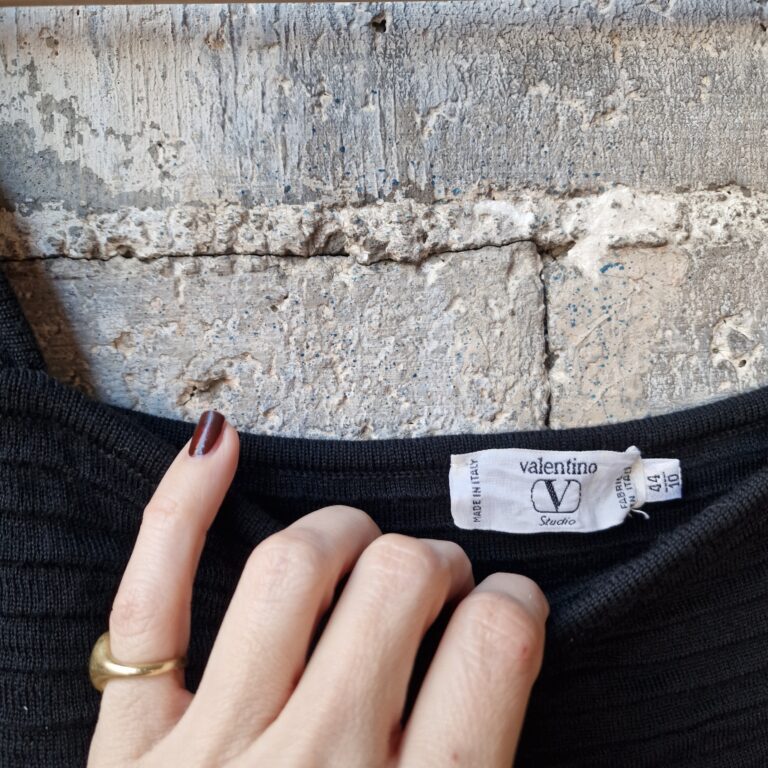 Maglia vintage plissettata by Valentino - immagine 6