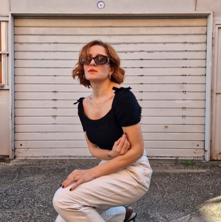 Maglia vintage plissettata by Valentino