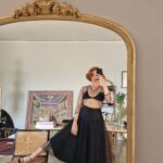 Completo vintage d'archivio in tulle e Seta by Complice (Gianni Versace)