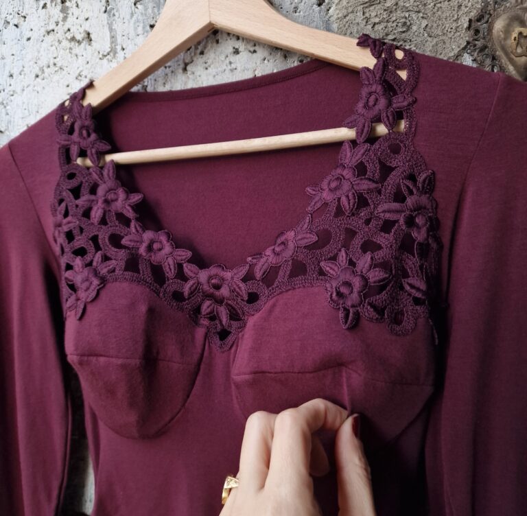 Body Borgogna by La Perla prima linea nuovo - immagine 9