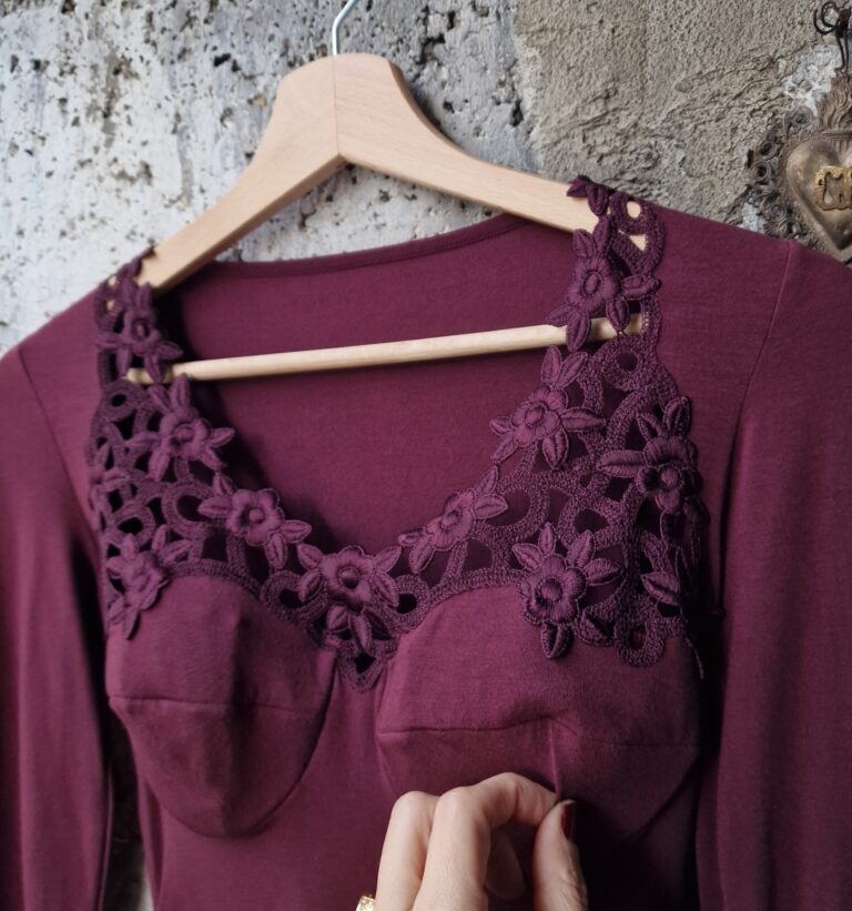 Body Borgogna by La Perla prima linea nuovo - immagine 6