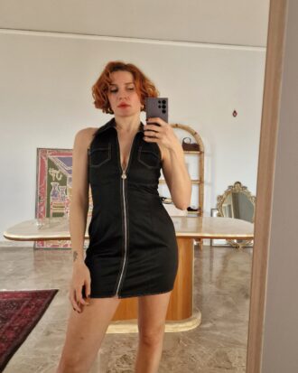 Versace jeans Couture black dress