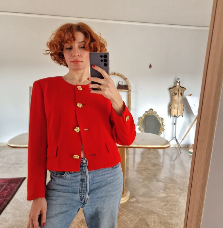 Giacca rossa vintage by Valentino