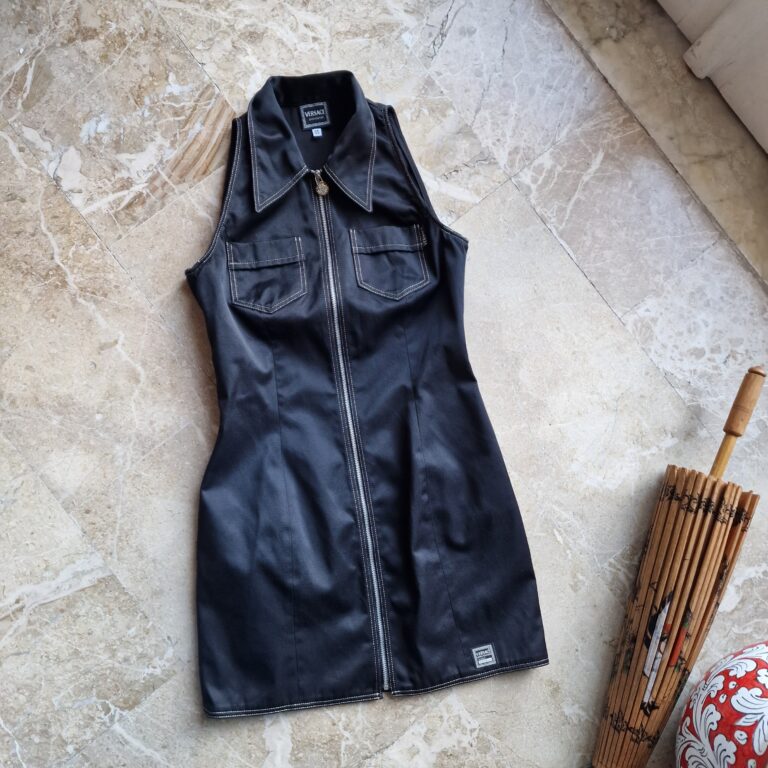 Versace jeans Couture black dress - immagine 8
