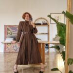 Complice by Gianni Versace vintage plissé coat
