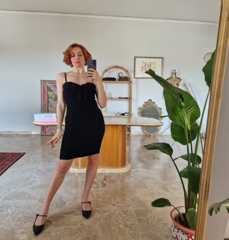 Blumarine Folies vintage bow dress - immagine 10