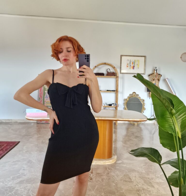 Blumarine Folies vintage bow dress - immagine 9