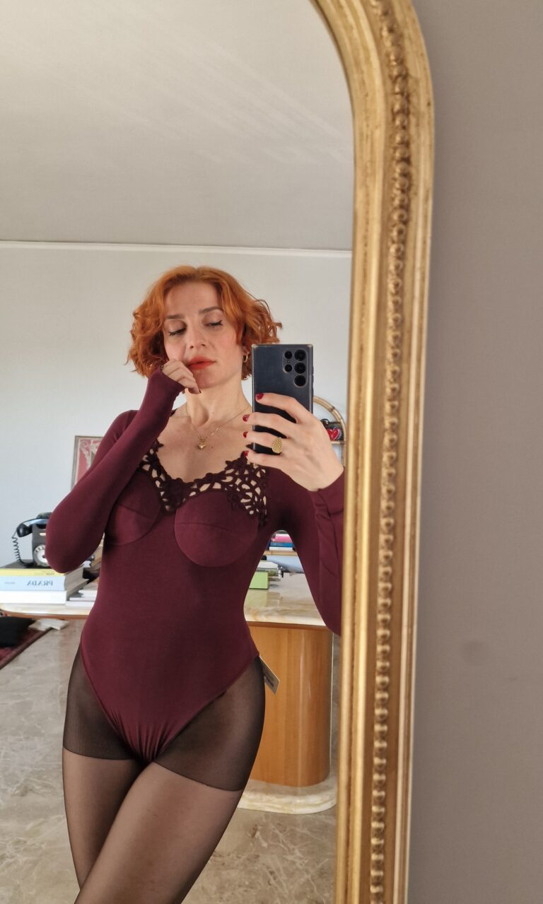 Body Borgogna by La Perla prima linea nuovo