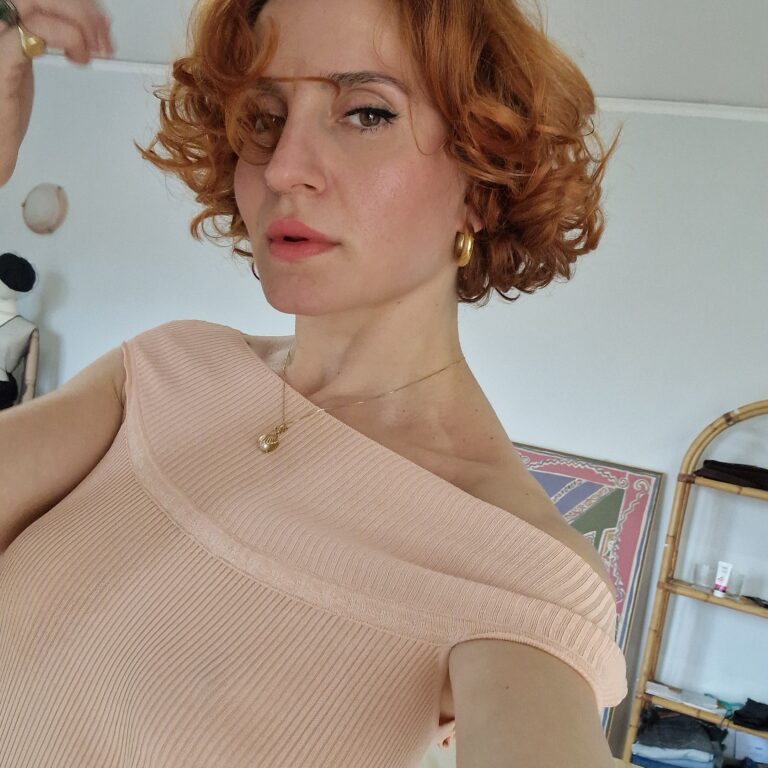 Abito in maglia rosa Light by FENDI - immagine 6